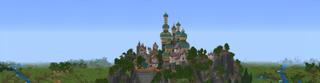 Panorama of the Minecraft Bedrock Marketplace product Highlands created by Waypoint Studios.