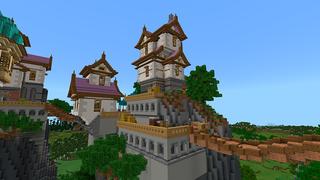 Screenshot of the Minecraft Bedrock Marketplace product Highlands created by Waypoint Studios.