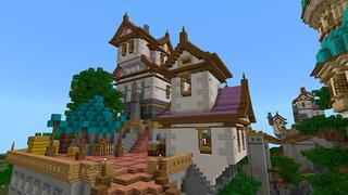 Screenshot of the Minecraft Bedrock Marketplace product Highlands created by Waypoint Studios.