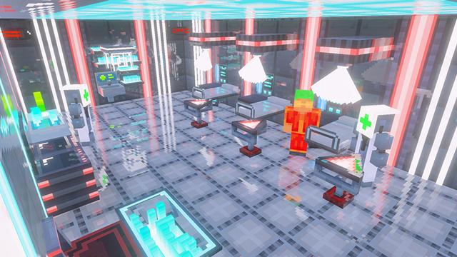 Screenshot of the Minecraft Bedrock Marketplace product HoloHome Furniture created by Waypoint Studios.