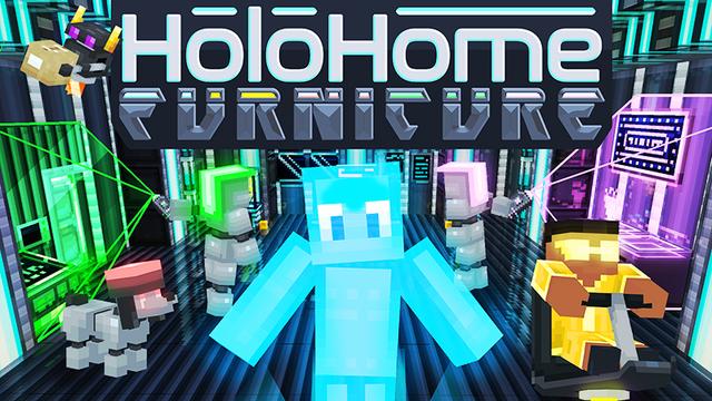 Thumbnail of the Minecraft Bedrock Marketplace product HoloHome Furniture created by Waypoint Studios.