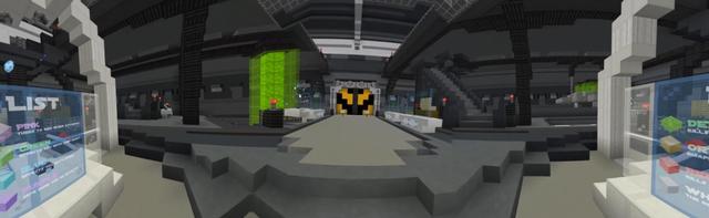 Panorama of the Minecraft Bedrock Marketplace product Impostor Trap Run created by Waypoint Studios.