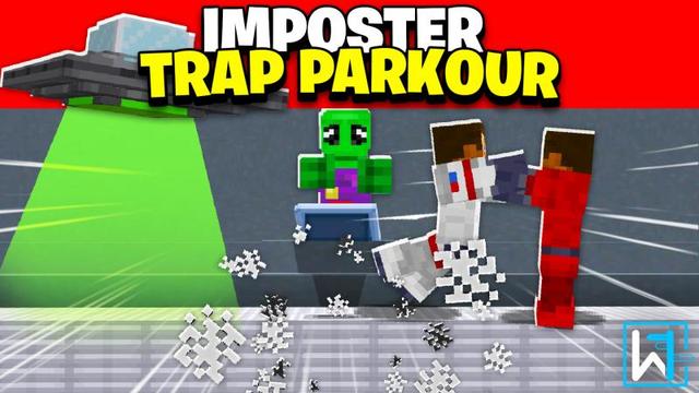Thumbnail of the Minecraft Bedrock Marketplace product Impostor Trap Run created by Waypoint Studios.