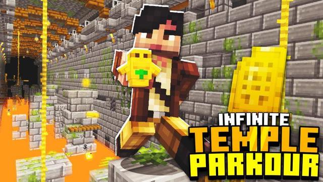 Thumbnail of the Minecraft Bedrock Marketplace product Infinite Temple Parkour created by Waypoint Studios.