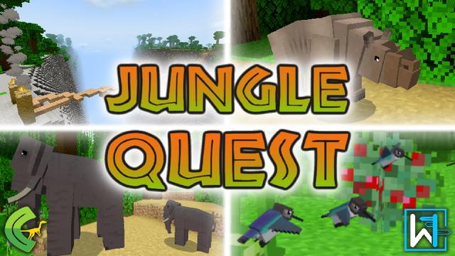 Jungle Quest de Waypoint Studios. | CHUNK - Minecraft Bedrock ...