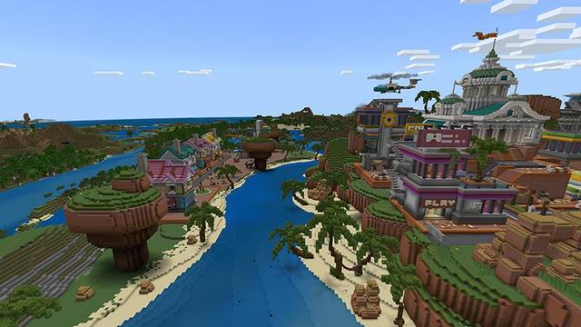 Screenshot of the Minecraft Bedrock Marketplace product Kawaii Anime Furniture created by Waypoint Studios.
