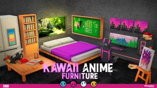 Thumbnail of the Minecraft Bedrock Marketplace product Kawaii Anime Furniture created by Waypoint Studios.