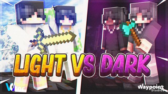 Thumbnail of the Minecraft Bedrock Marketplace product Light VS Dark created by Waypoint Studios.