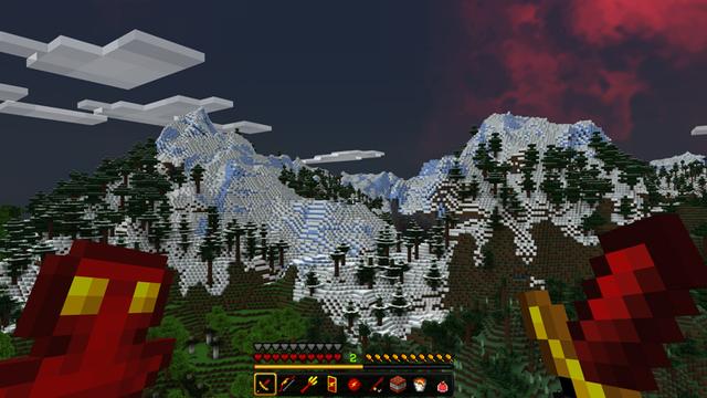 Screenshot of the Minecraft Bedrock Marketplace product Lightning PvP Pack created by Waypoint Studios.