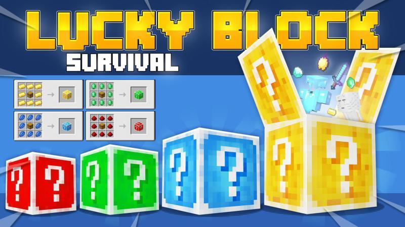 Lucky Block Survival by Waypoint Studios | CHUNK - Minecraft Bedrock ...