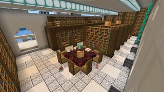 Screenshot of the Minecraft Bedrock Marketplace product Lucky Block Winter Island created by Waypoint Studios.