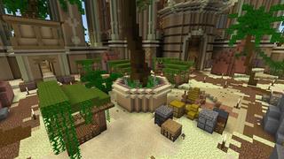 Screenshot of the Minecraft Bedrock Marketplace product Lucky Blocks Origin created by Waypoint Studios.
