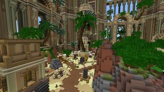 Screenshot of the Minecraft Bedrock Marketplace product Lucky Blocks Origin created by Waypoint Studios.