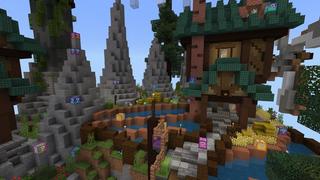 Screenshot of the Minecraft Bedrock Marketplace product Lucky Skyblock Dragonslayer created by Waypoint Studios.