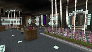 Screenshot of the Minecraft Bedrock Marketplace product Lucky Skyblock Interstellar created by Waypoint Studios.