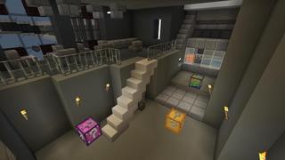 Screenshot of the Minecraft Bedrock Marketplace product Lucky Skyblock Spaceship created by Waypoint Studios.