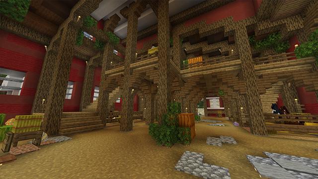 Screenshot of the Minecraft Bedrock Marketplace product Lucky Spring Eggs created by Waypoint Studios.