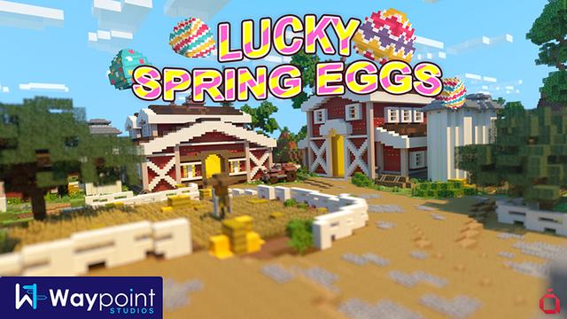Thumbnail of the Minecraft Bedrock Marketplace product Lucky Spring Eggs created by Waypoint Studios.