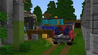 Screenshot of the Minecraft Bedrock Marketplace product Luckyblock Paintball created by Waypoint Studios.