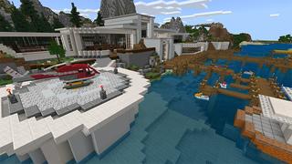Screenshot of the Minecraft Bedrock Marketplace product Luxury Mansion created by Waypoint Studios.