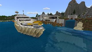 Screenshot of the Minecraft Bedrock Marketplace product Luxury Mansion created by Waypoint Studios.