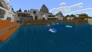 Screenshot of the Minecraft Bedrock Marketplace product Luxury Mansion created by Waypoint Studios.
