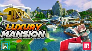 Thumbnail of the Minecraft Bedrock Marketplace product Mansão de luxo created by Waypoint Studios.