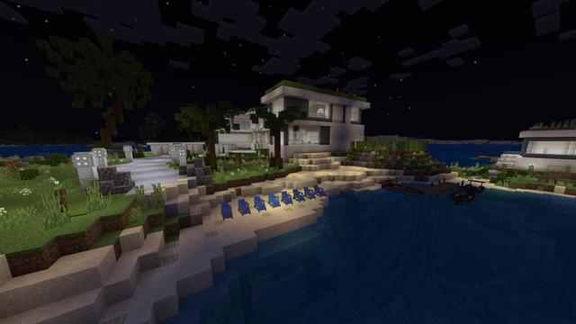 Screenshot of the Minecraft Bedrock Marketplace product Luxury Millionaire Island Life created by Waypoint Studios.
