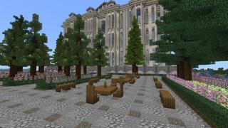 Screenshot of the Minecraft Bedrock Marketplace product Luxury Palace created by Waypoint Studios.