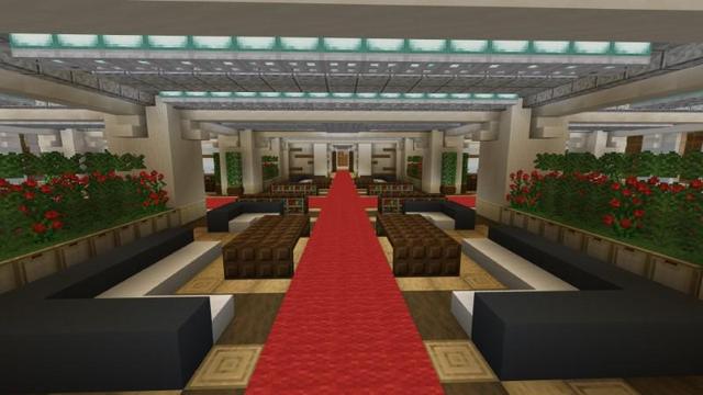 Screenshot of the Minecraft Bedrock Marketplace product Luxury Resort created by Waypoint Studios.