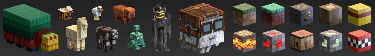 Panorama of the Minecraft Bedrock Marketplace product Mako created by Waypoint Studios.