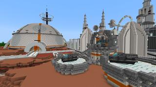 Screenshot of the Minecraft Bedrock Marketplace product Mars Mission created by Waypoint Studios.