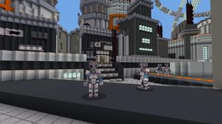 Screenshot of the Minecraft Bedrock Marketplace product Mars Mission created by Waypoint Studios.