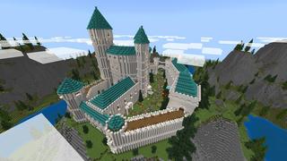 Screenshot of the Minecraft Bedrock Marketplace product Medieval Castle of Radena created by Waypoint Studios.