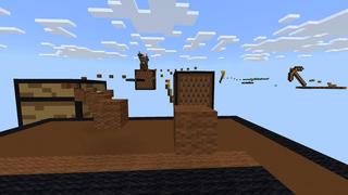 Screenshot of the Minecraft Bedrock Marketplace product Mega Block Parkour 3 created by Waypoint Studios.