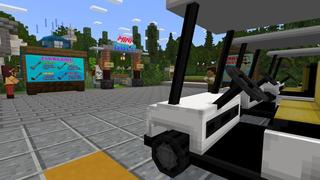 Screenshot of the Minecraft Bedrock Marketplace product Mega Golf Mansion created by Waypoint Studios.