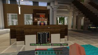 Screenshot of the Minecraft Bedrock Marketplace product Mega Golf Mansion created by Waypoint Studios.