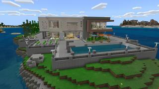 Screenshot of the Minecraft Bedrock Marketplace product Millionaire Island Mansion created by Waypoint Studios.