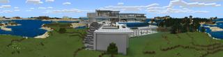 Panorama of the Minecraft Bedrock Marketplace product Millionaire Luxury Mansion created by Waypoint Studios.