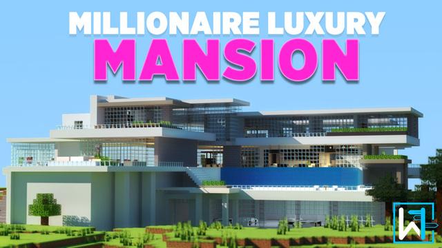 Thumbnail of the Minecraft Bedrock Marketplace product Mansão de luxo milionária created by Waypoint Studios.