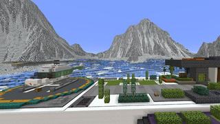 Screenshot of the Minecraft Bedrock Marketplace product Millionaire Mansion Deluxe created by Waypoint Studios.