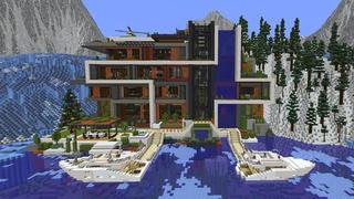 Screenshot of the Minecraft Bedrock Marketplace product Millionaire Mansion Deluxe created by Waypoint Studios.