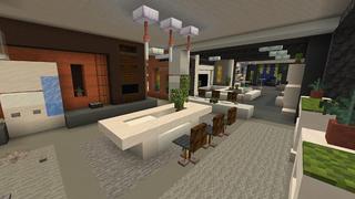Screenshot of the Minecraft Bedrock Marketplace product Millionaire Mansion Deluxe created by Waypoint Studios.