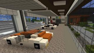 Screenshot of the Minecraft Bedrock Marketplace product Millionaire Mansion Deluxe created by Waypoint Studios.