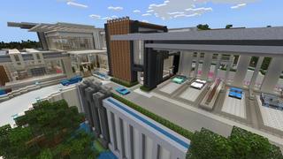 Screenshot of the Minecraft Bedrock Marketplace product Millionaire Mansion Runaway created by Waypoint Studios.