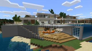 Screenshot of the Minecraft Bedrock Marketplace product Millionaire Modern Mansion created by Waypoint Studios.