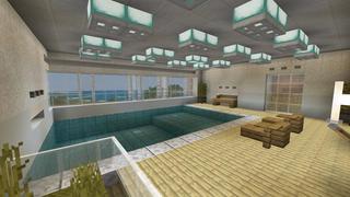 Screenshot of the Minecraft Bedrock Marketplace product Millionaire Mountain Mansion created by Waypoint Studios.