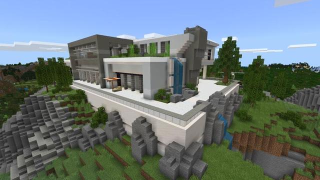 Screenshot of the Minecraft Bedrock Marketplace product Millionaire Party Mansion created by Waypoint Studios.