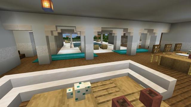 Screenshot of the Minecraft Bedrock Marketplace product Millionaire Party Mansion created by Waypoint Studios.