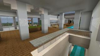 Screenshot of the Minecraft Bedrock Marketplace product Millionaire Party Mansion created by Waypoint Studios.